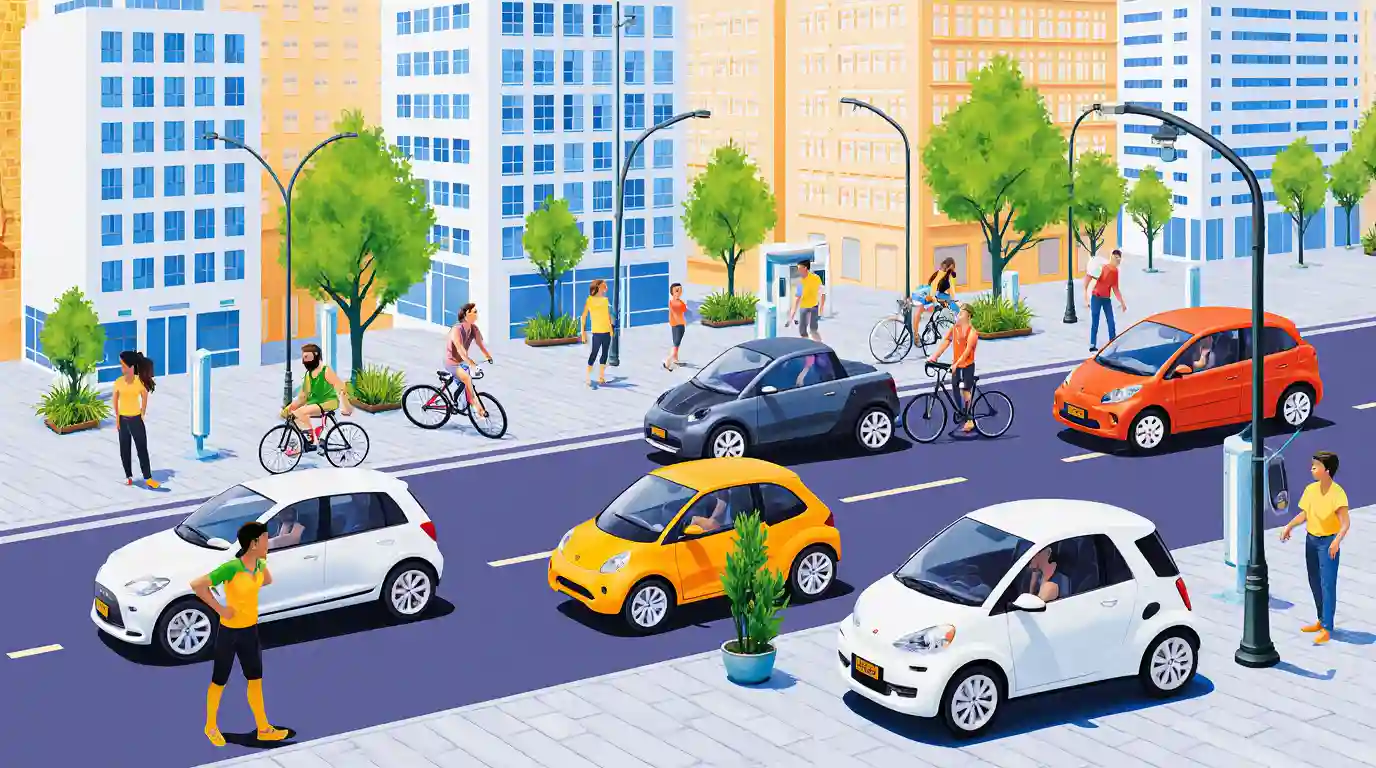 micro-voitures électriques urbaines